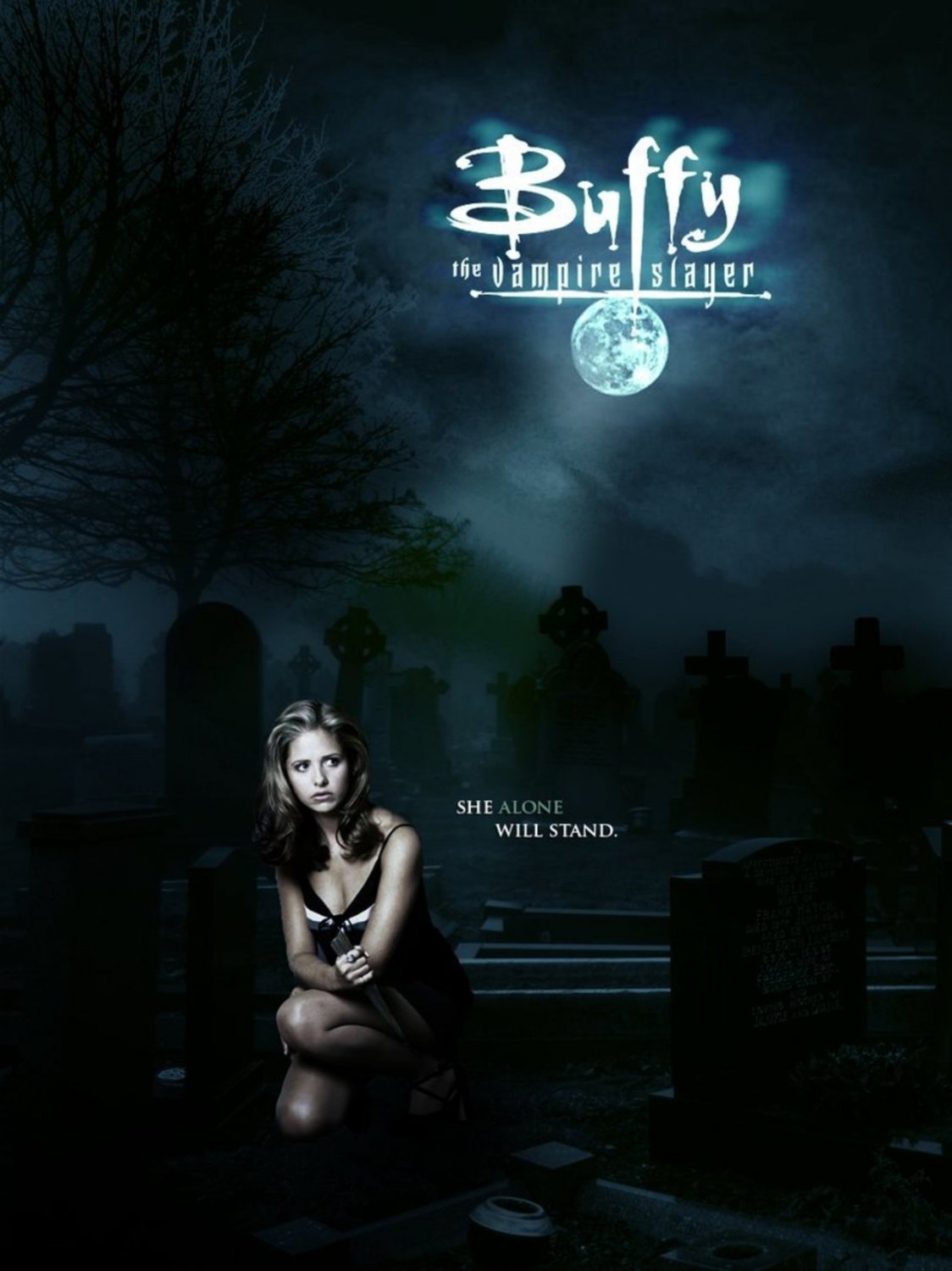 Buffy Version B Movie Poster 13x19 inches