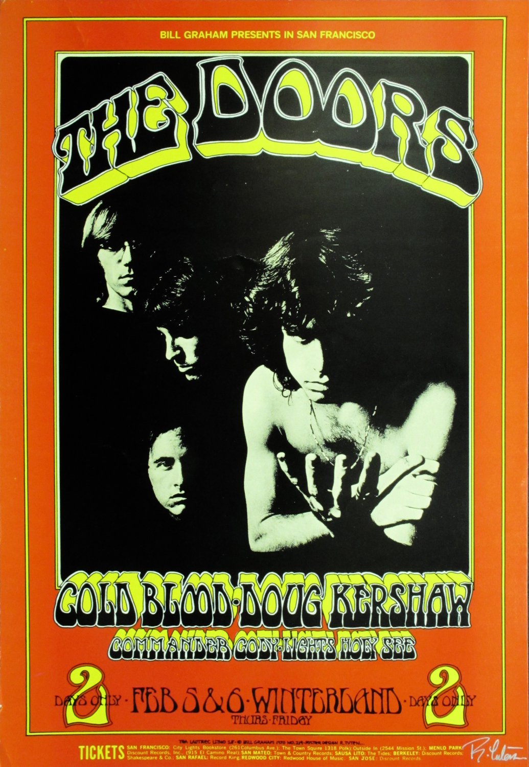 Doors Band Poster 13x19 inches