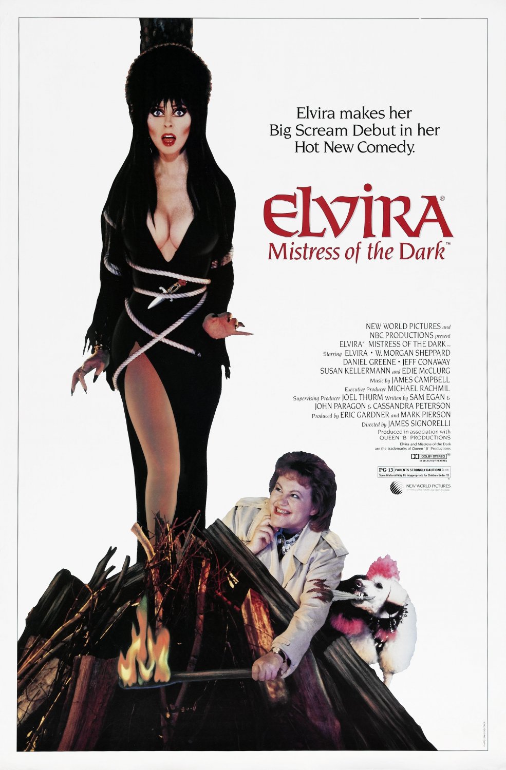 Elvira Movie Poster 13x19 inches