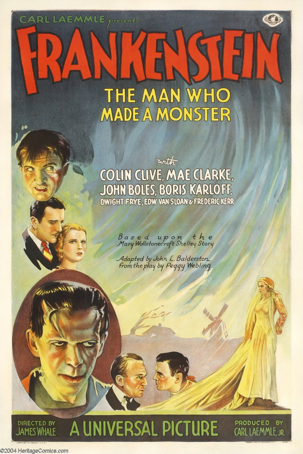 Frankenstein Movie Poster 13x19 inches