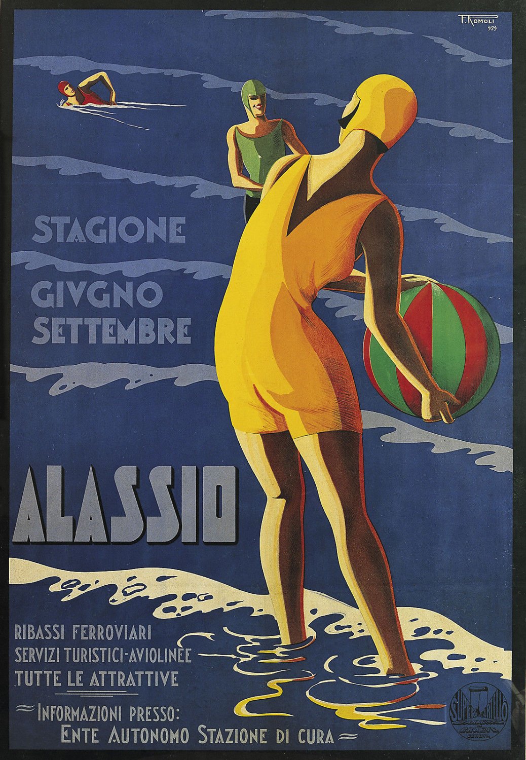 Alassio Poster 13x19 inches
