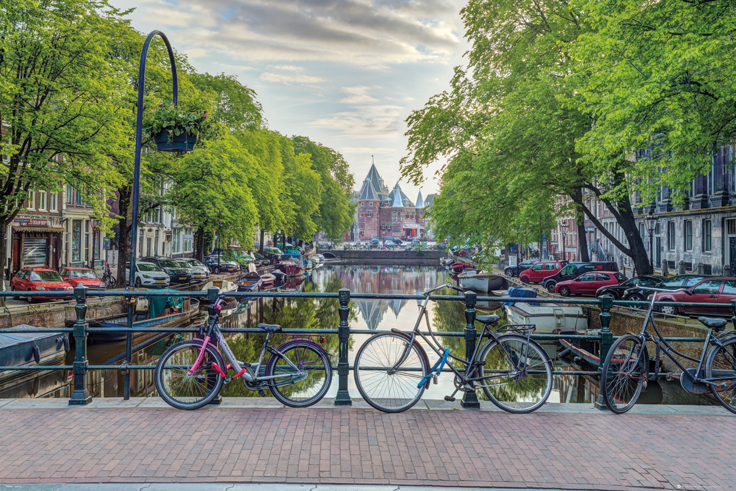 Amsterdam France Travel Poster 13x19 inches