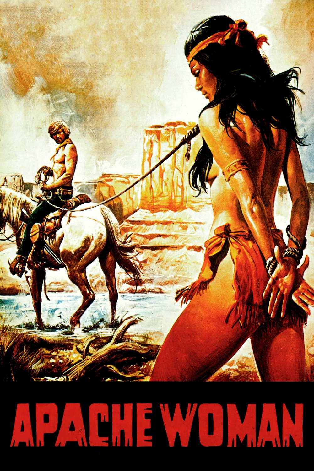 Apache Woman Movie Poster 13x19 inches