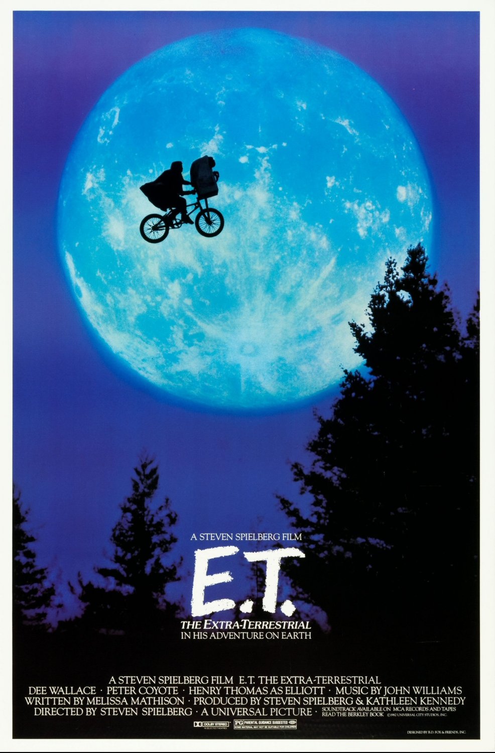E.T Extra Terrestrial Movie Poster 13x19 inches