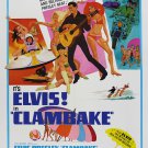 Elvis Presley Clambake Movie Poster 13x19 inches