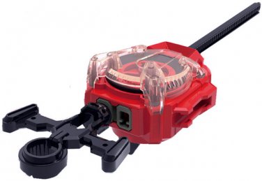 From US - Burst LR Dual Left & Right Spin Ripcord SPARKING Launcher, Red