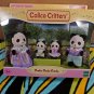 Calico Critters Sylvanian Families Pookie Panda Family Of 4 Brand New in Box!