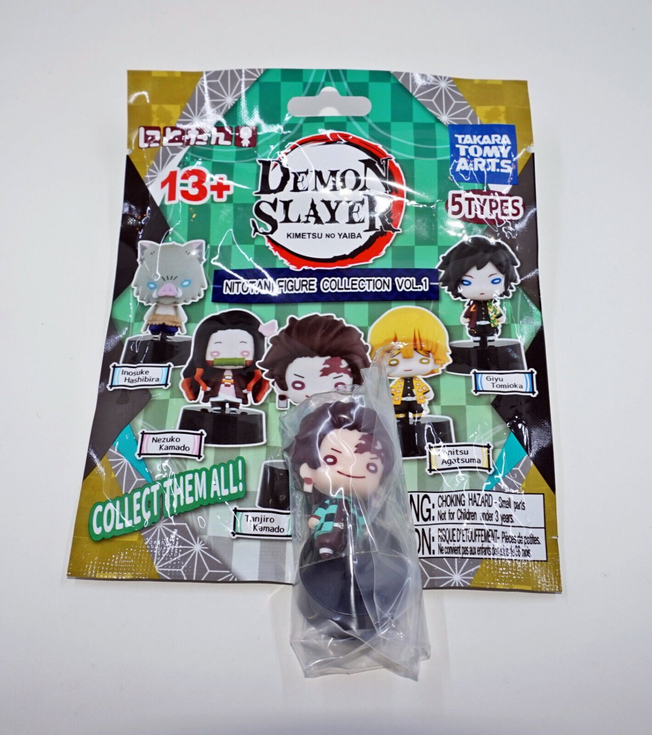 Tanjiro Kamado - Demon Slayer Nitotan Figure Collection Vol. 1