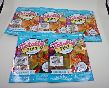 Totally Tiny Series 1 Blind Bag x5 (LOT OF 5) Brand New In Package UNOPENED