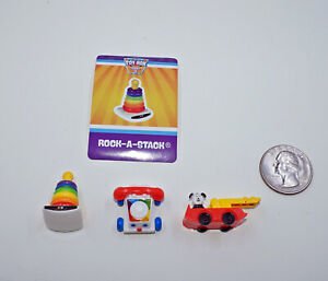 Worlds Smallest Micro Toy Box Series 1 Fisher Price Lot Phone Little People Rock