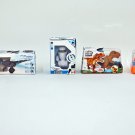 NEW! Zuru MINI Brands TOYS Series 1 - 3 ROBO ALIVE MIP RAPTOR FISH Lot of 4