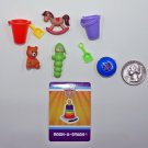 Super Impulse Micro Toy Box Series 1 - Lot of 9 GLO-WORM DUNCAN YOYO