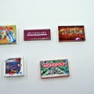 Super Impulse Micro Toy Box Series 1 - Board Games Lot of 5 OUIJA MONOPOLY