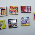 NEW! Zuru MINI Brands TOYS Series 1 - 3 BOARD GAMES + PLAY DOH Lot of 7