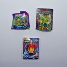 NEW! Zuru MINI Brands TOYS Series METALLIC Raph Leonardo Avatar Aang Lot of 3