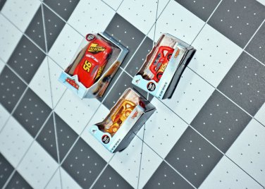 ZURU Mini Brands Disney Store Edition CARS PIXAR Lot of 3 GOLD LIGHTNING