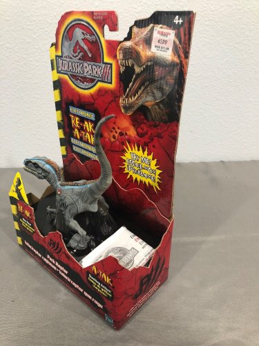 Jurassic Park JPIII 3 Re-Ak-Atak Electronic Pack Raptor Velociraptor NEW in Box