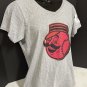 Fanatics Cincinnati Reds Womans V Neck Short Sleeve T Shirt SZ XL Original From US