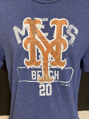 Fanatics NY New York Mets Short Sleeve T Shirt Sz Medium Original From US