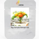 Rare Bonsai Middle Dwarf Yellow Tomato Organic Seeds, Professional Pack, 100 Seeds