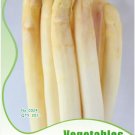 Rare White Asparagus Organic Chinese Vegetable Seeds, Original Pack, 20 Seeds