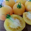 Rare Wapsipinicon Peach Heirloom Tomato Bonsai, 100 Seeds