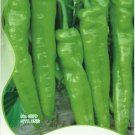 Rare Anhui Green Long Sweet Cow-horn Pepper F1 Seeds, Original Pack, 35 Seeds