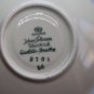 Vintage German J. Seltmann Bavaria Porcelain Bone China Blue Cup and Saucer 1949-1955