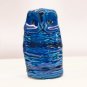 Bitossi Pottery Rimini Blu Aldo Londi Italian Blue Glazed Ceramic Owl