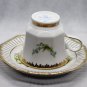 Vintage Svancholm 1530 Flora Alpina Porcelain Bone China Cup and Saucer
