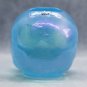 Kosta Boda Still Life Skull Light Blue Copper Candle Holde Crystal Glass Swedish Scandinavian Design