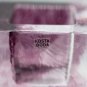 Kosta Boda Brick Candle Holde Lantern Crystal Purple Glass Swedish Scandinavian Design