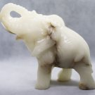 Vintage Carved Stone Large Elephant Figurine Statuette