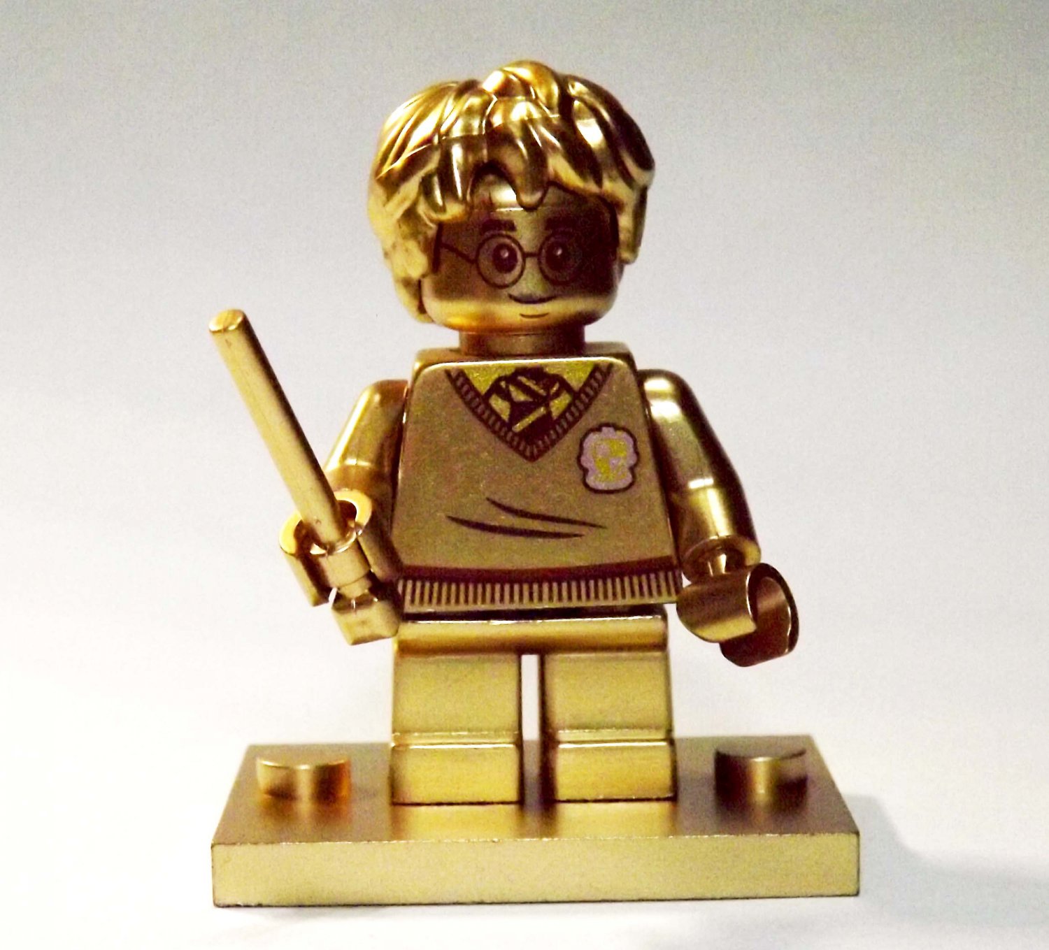 Harry Potter Gold 20 Year edition Harry Potter Minifigu Custom Minifigure Toys