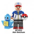 Game Pokeman Ash Ketchum Misty Calem Serena KF1951