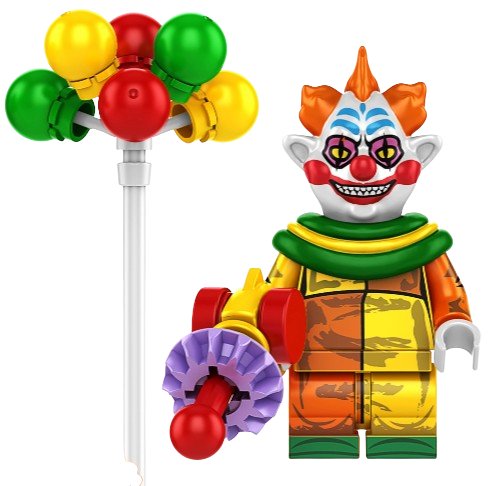 Halloween Horror Killer Klowns Building Blocks TP1003 Minifigure Accessories Mini Action Figures