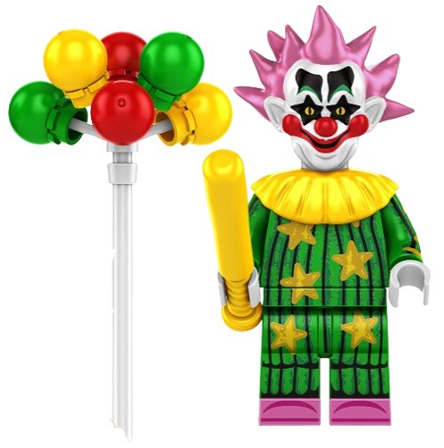 Halloween Horror Killer Klowns Building Blocks TP1004 Minifigure Accessories Mini Action Figures