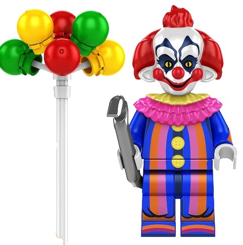 Halloween Horror Killer Klowns Building Blocks TP1006 Minifigure Accessories Mini Action Figures