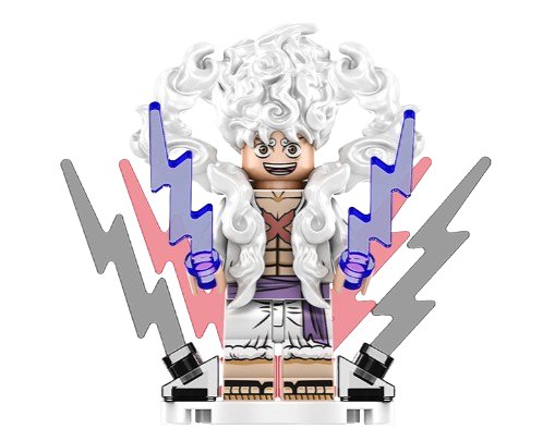 Japan Anime Nika Nika Luffy Custom Lego Figures TP051 Minifigure Accessories Mini Action Figures
