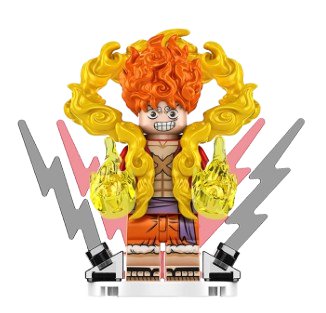 Japan Anime Nika Nika Luffy Custom Lego Figures TP052 Minifigure Accessories Mini Action Figures
