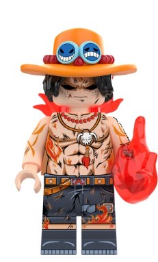 Anime Cartoon Bricks Ace DY633 Minifigure Accessories Mini Action Figures