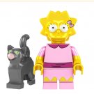 TV Show Anime Character The Simpsons Lisa SP118 Minifigure Accessories Mini Action Figures
