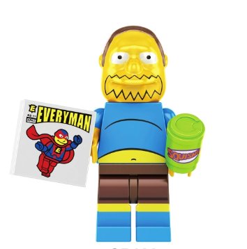 TV Show Anime Character The Simpsons Comic Book Man SP122 Minifigure Accessories Mini Action Figures