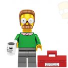 TV Show Anime Character The Simpsons Flender SP113 Minifigure Accessories Mini Action Figures