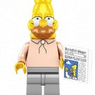 TV Show Anime Character The Simpsons Grandpa SP130 Minifigure Accessories Mini Action Figures