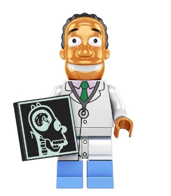 TV Show Anime Character The Simpsons Doctor SP131 Minifigure Accessories Mini Action Figures