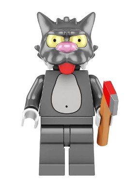 TV Show Anime Character The Simpsons Catching Cats SP133 Minifigure Accessories Mini Action