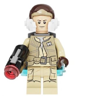 Star Wars Rebel Trooper PG 2306 Minifigure Accessories Mini Action Figures