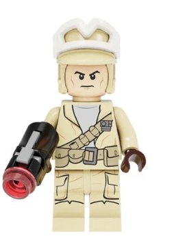 Star Wars Rebel Trooper PG 2305 Minifigure Accessories Mini Action Figures