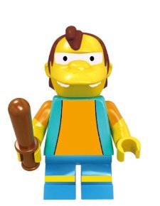 TV Show Anime Character The Simpsons Nelson KF521 Minifigure Accessories Mini Action
